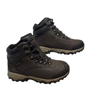 Outbound Mens Boots Waterproof Hiking Boots Size 9 Yukon Brown EUC